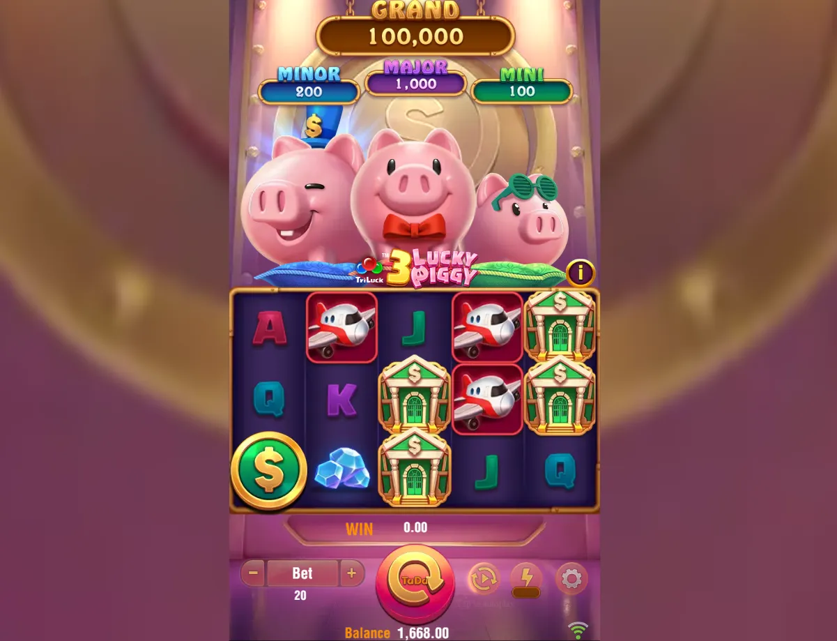 3 Lucky Piggy TriLuck Slot